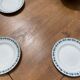 Vintage wooden farmhouse table