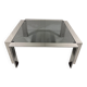 Chrome plated & smoked glass low coffee table 1960’s
