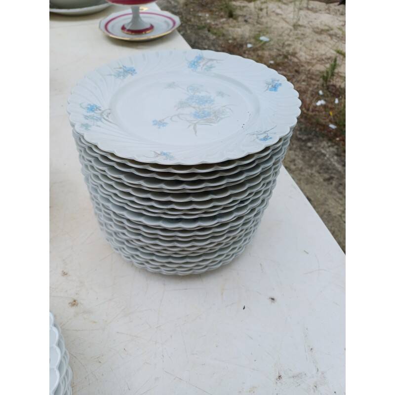 Haviland Limoges porcelain dinnerware set