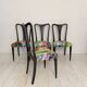 Italian vintage dining chairs by Osvaldo Borsani, 1940s, set of 6