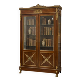 Vitrine de bibliothèque Empire unique, France, vers 1820.