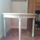 Console en bois peinte
