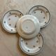 Vintage Gien earthenware dessert plates (4)