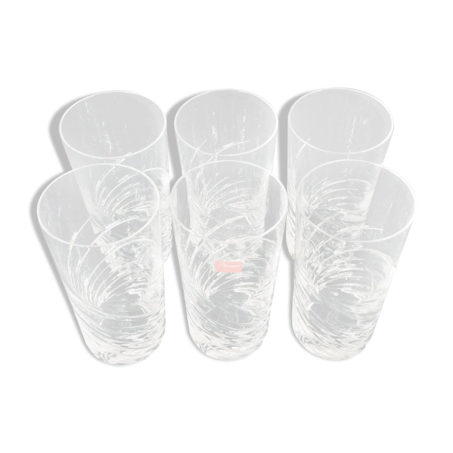 Set of 6 glasses Baccarat and Arik Levy