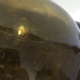 Amber color demijohn 10l