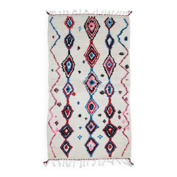 Tapis Azilal du Maroc - 254 x 140 cm