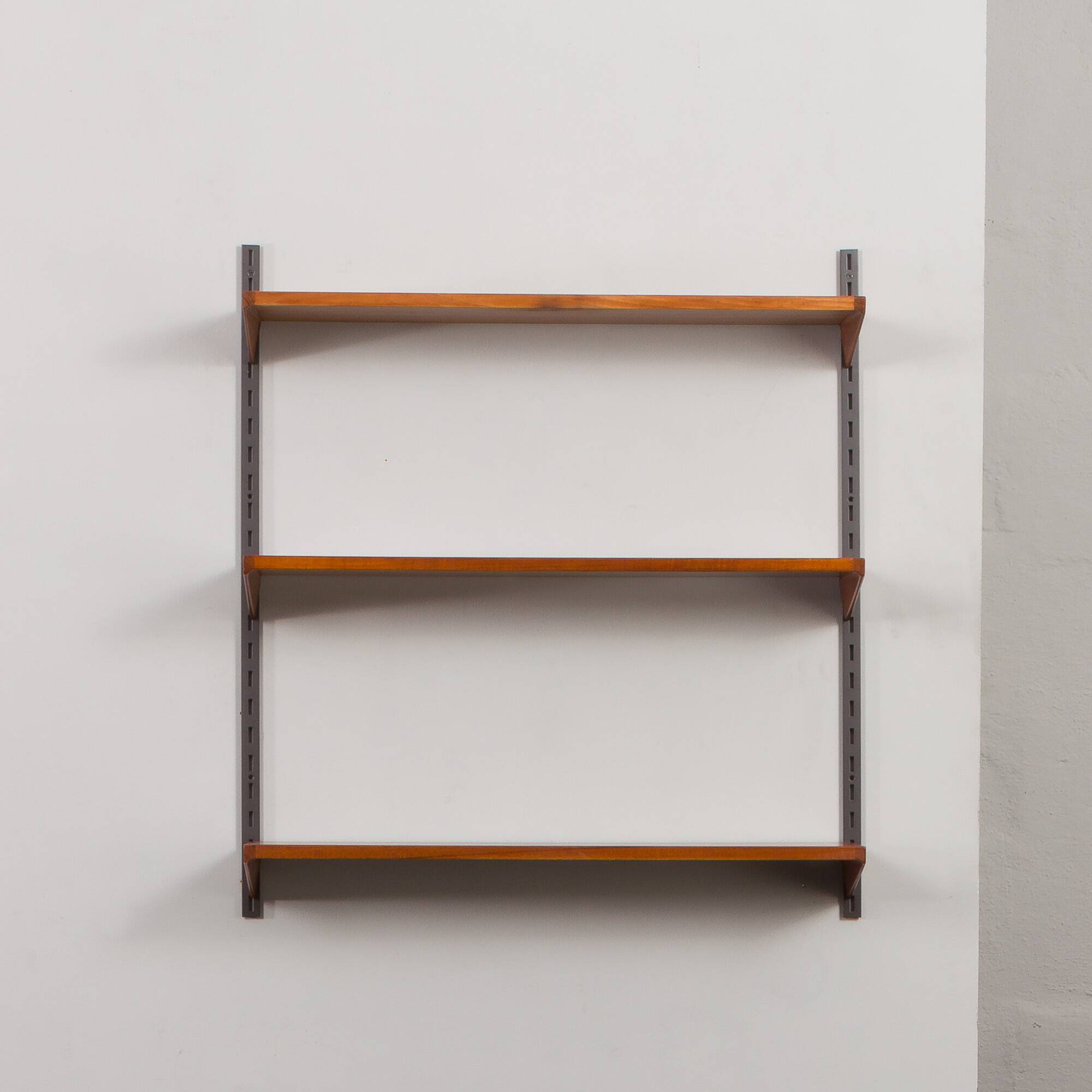 Kai Kristiansen set of 3 teak shelves for FM Mobler, Denmark 1960s