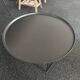 Black table B&B Italia by Patricia Urquiola