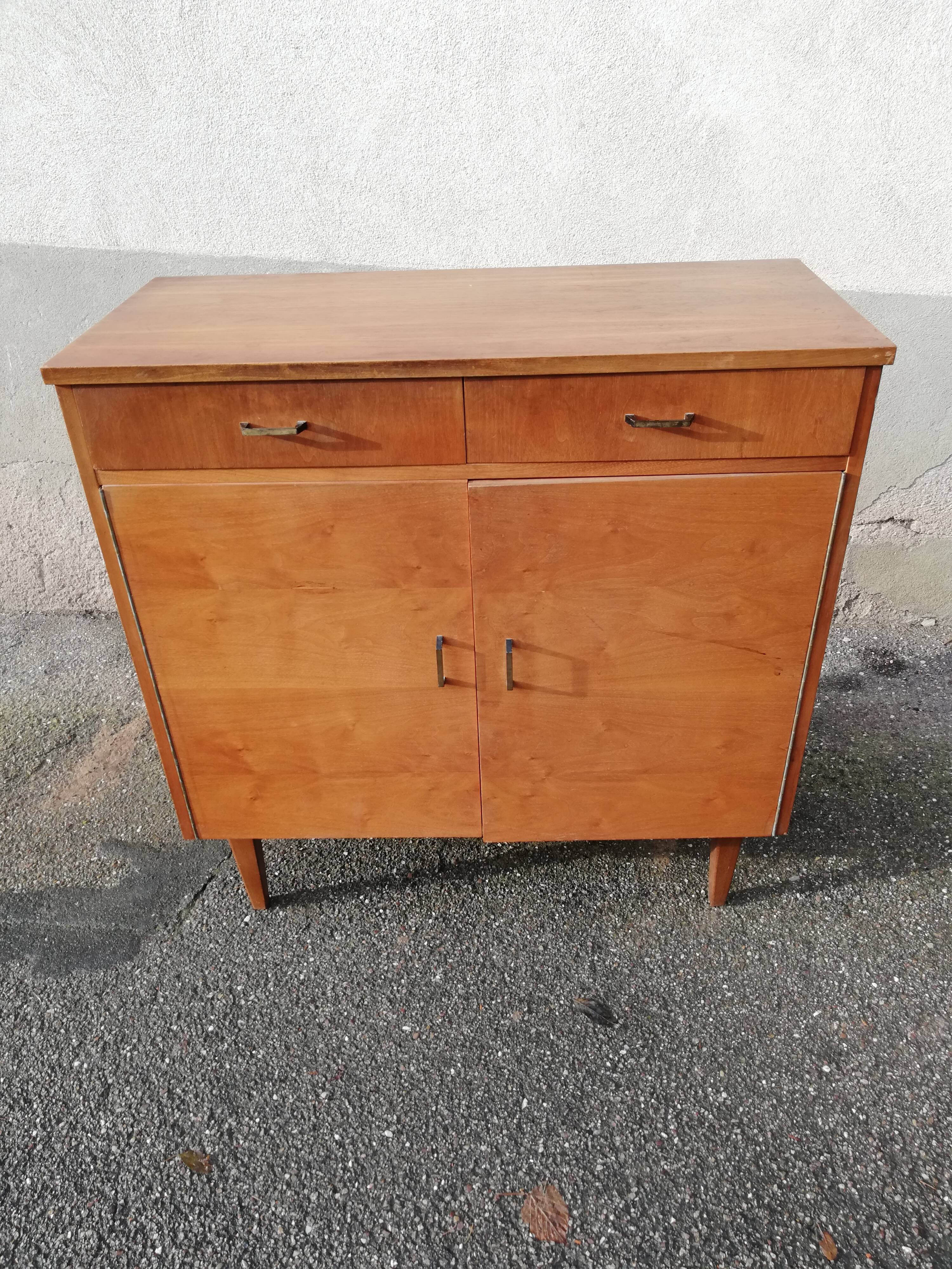 Vintage sideboard 2 doors 2 drawers