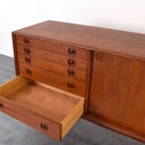 Mid-Century Norwegian Teak Sideboard from Bruksbo, 1960s.