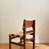 Chairs by Pierre Chapo for Maison Regain