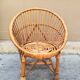 Fauteuil enfant en rotin