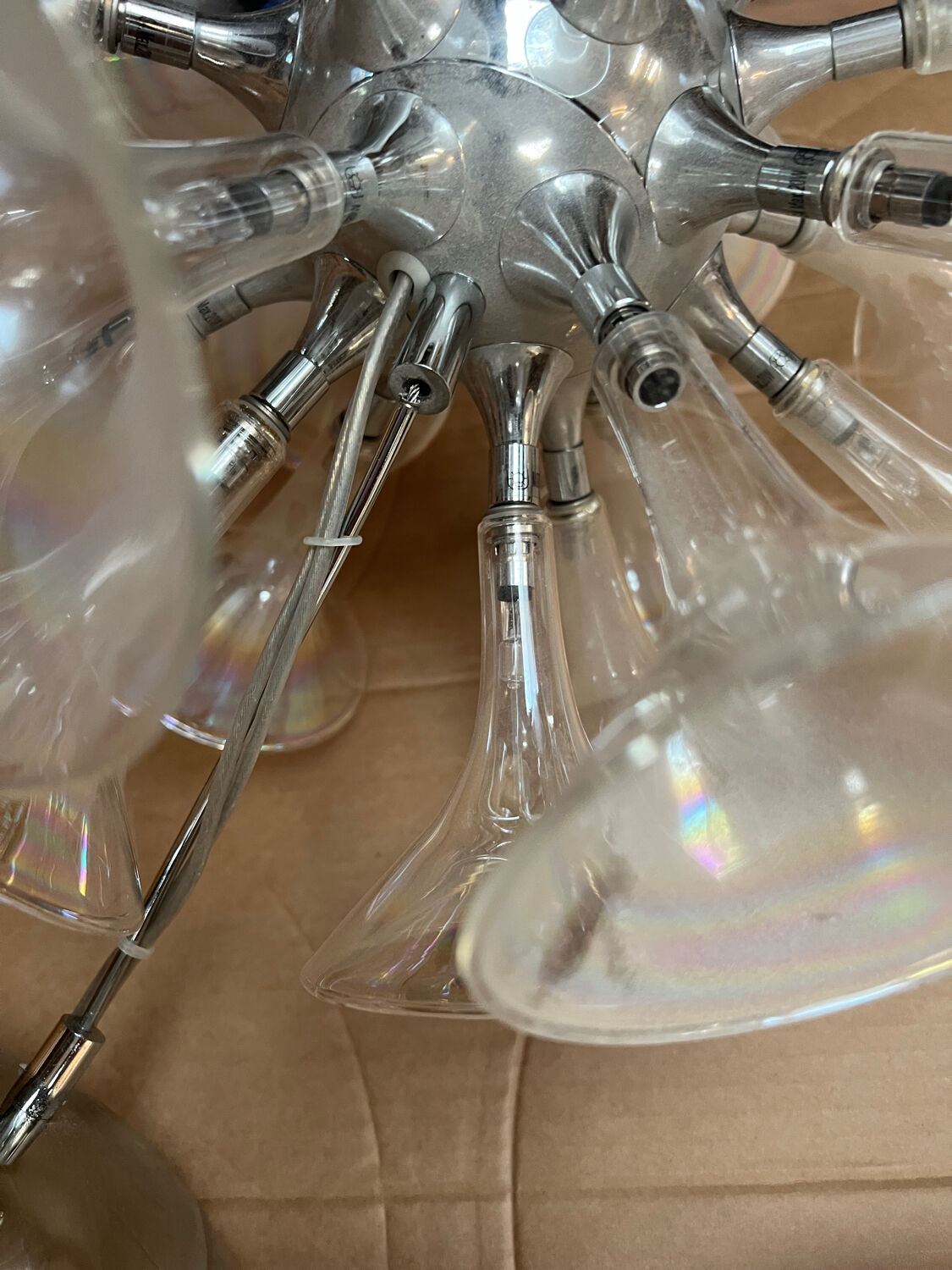 Vintage Sputnik Chandelier