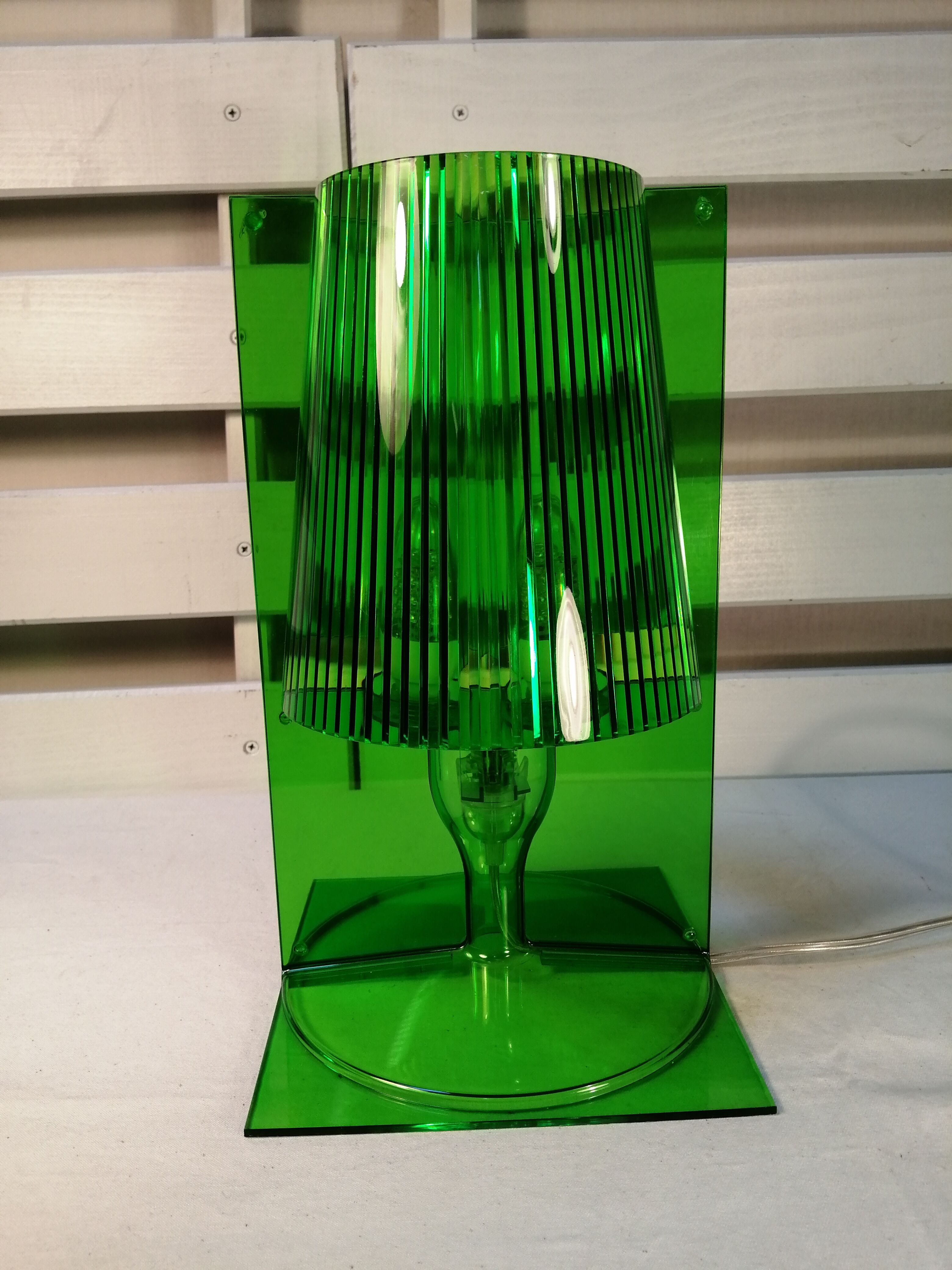 Table lamp Kartell model Take mint