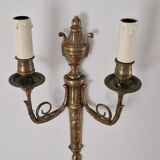 Louis XVI style bronze wall lamp