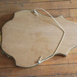 Mirror stuck vintage gilded wood 42x64cm