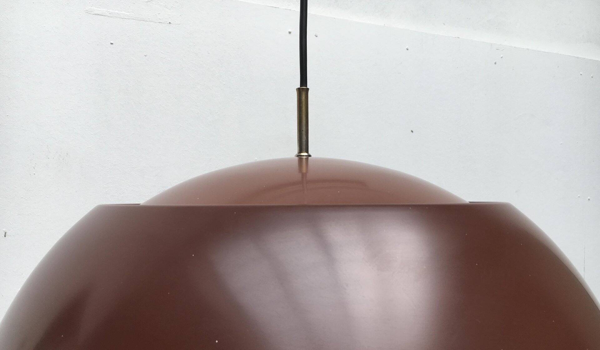 Vintage Danish suspension light Frederiksdal by Poul Lund-Jensen Holmegaard