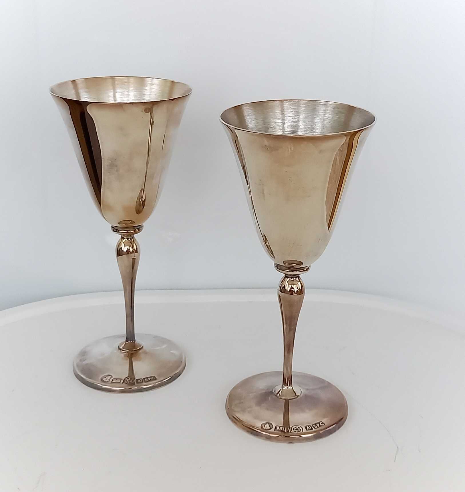 Silver wine cups