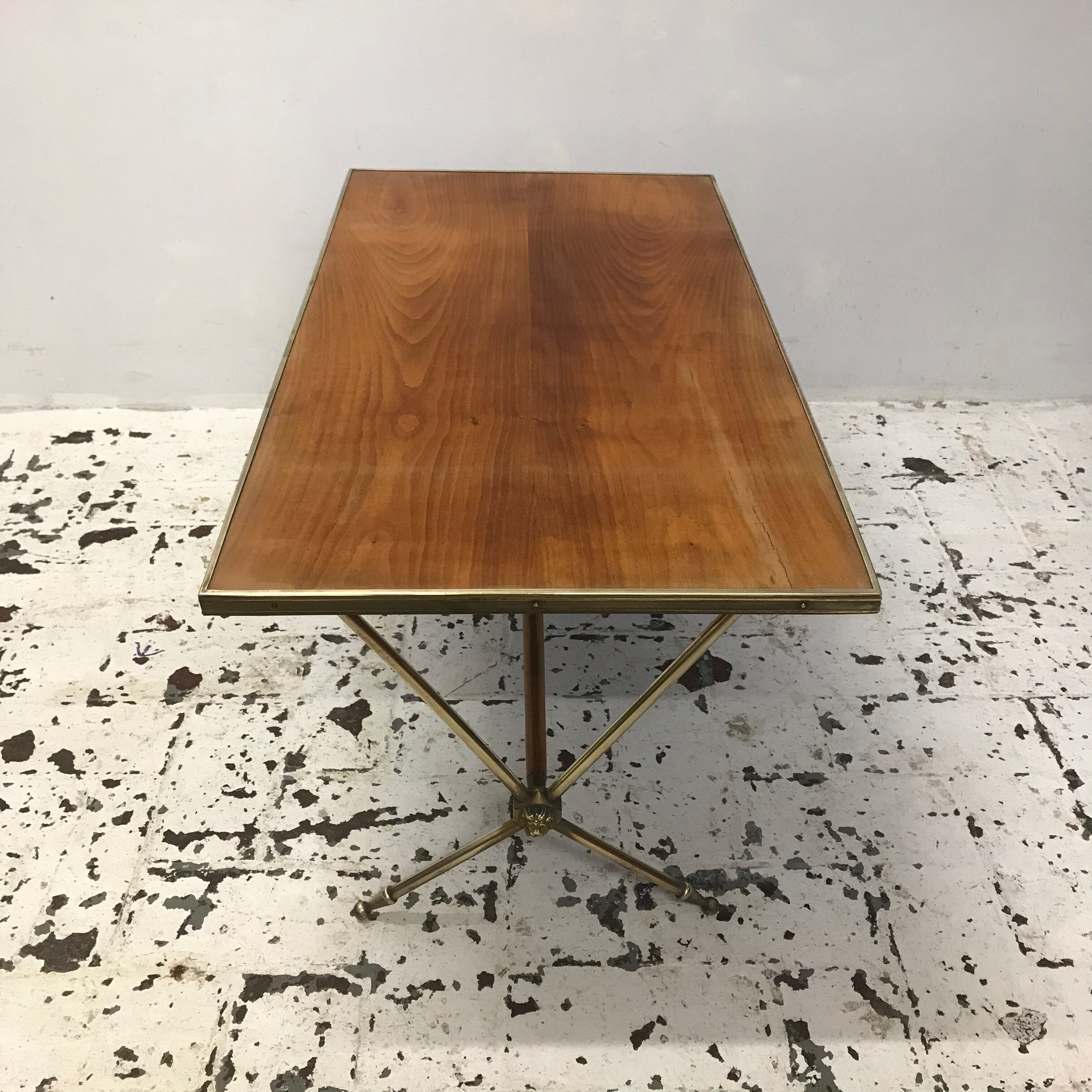 Lion's head coffee table