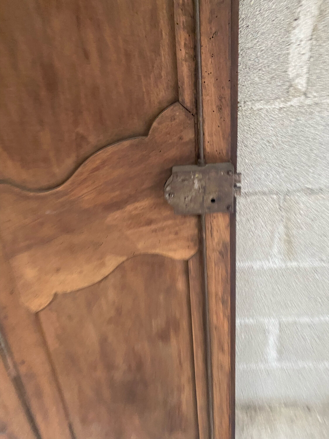 Pair of doors walnut 18th