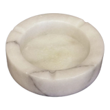 Italian ashtray in Carrara marble