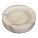 Italian ashtray in Carrara marble