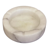 Italian ashtray in Carrara marble