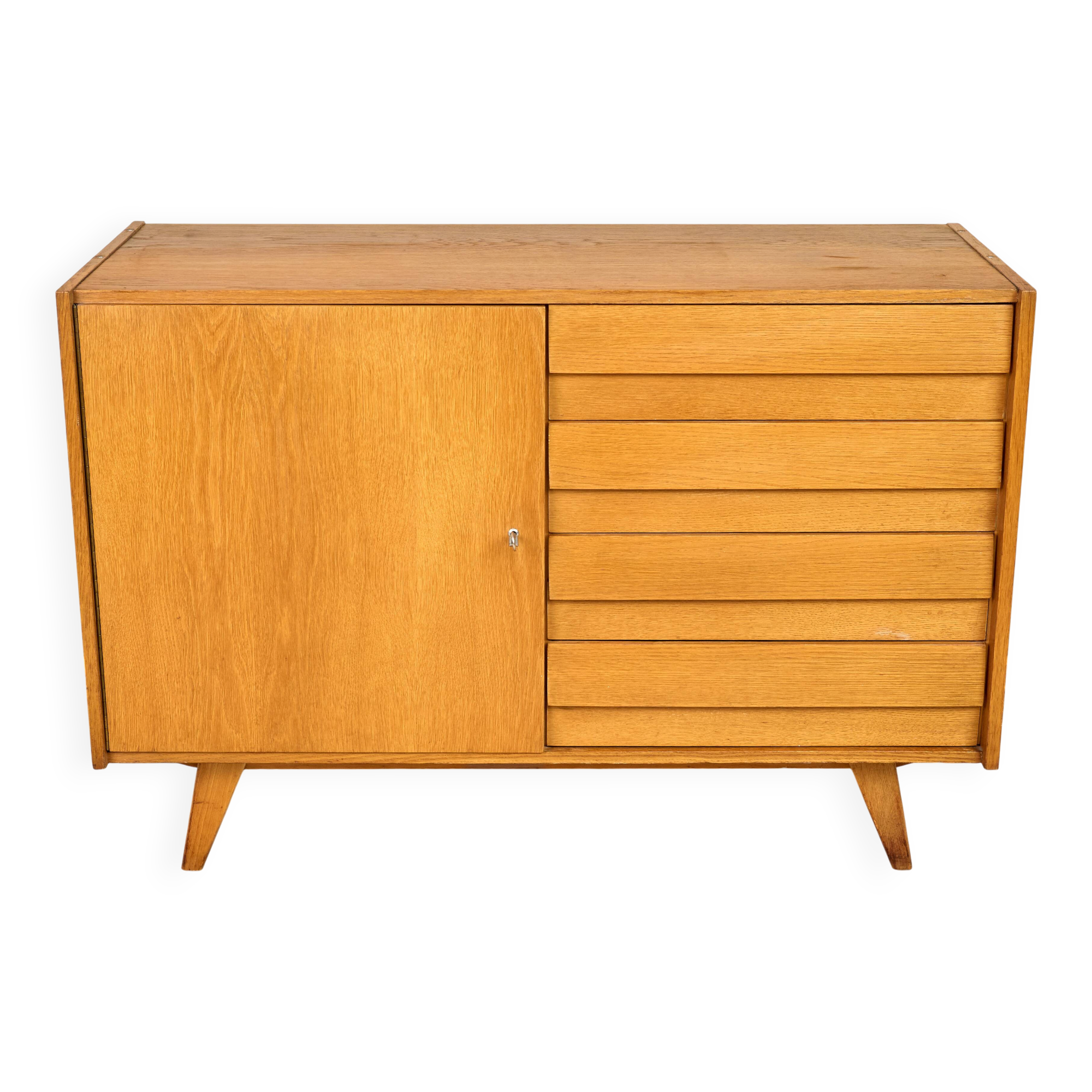 Vintage Sideboard U-458 by Jiří Jiroutek for Interiér Praha, 1960s