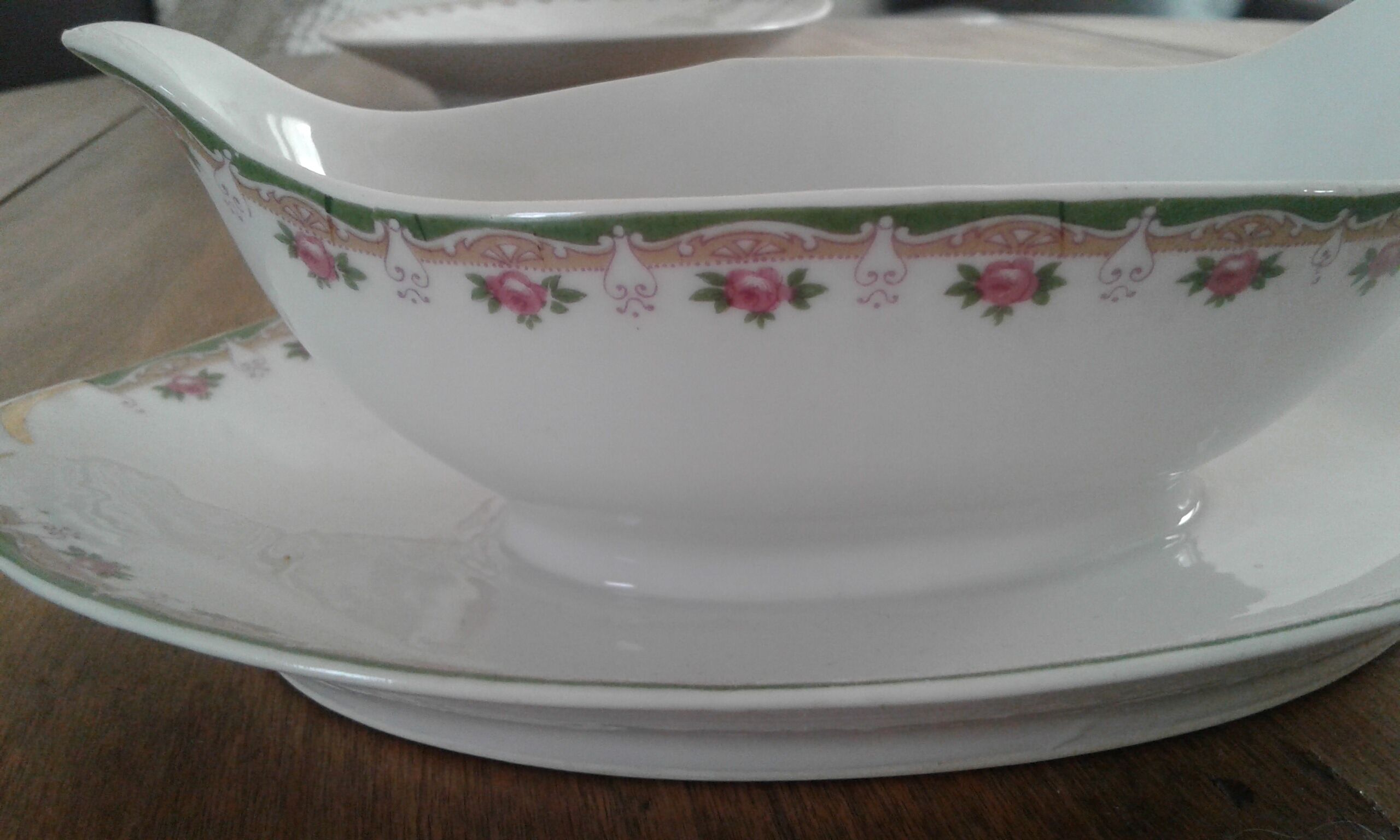 Gravy boat Limoges Mandavy de Mavaleix