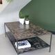 Table basse industrielle