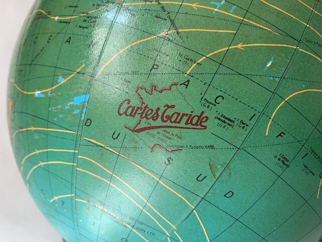 Vintage luminous globe, 1981, George Philip & son LTD, London