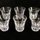 6 glasses in saint-louis crystal shape 766 size 5654