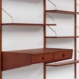 Hansen & Guldborg wall unit for HG Møbler 1960 Denmark