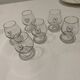 6 Napoleon brandy glasses
