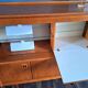 Vintage sideboard, antique bar cabinet, secretary bookcase