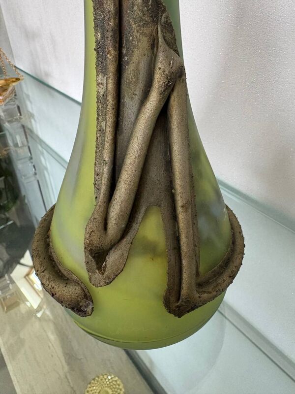 Grand vase sculptural Brutaliste – Florea SILVIU – 41 cm