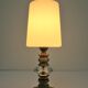 lamp gilded bronze crystal and opaline style neo classic vintage