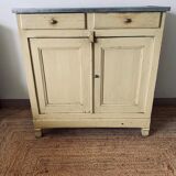 Pale yellow Parisian buffet
