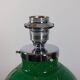Pair of chrome glass table lamps Ikora WMF Art Deco Karl Wiedmann 1930
