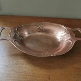 Art Nouveau copper cup