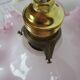 Suspension, abat-jour en verre rose