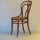 Chaise bistrot viennoise de Kohn N°36 vers 1885 cannée