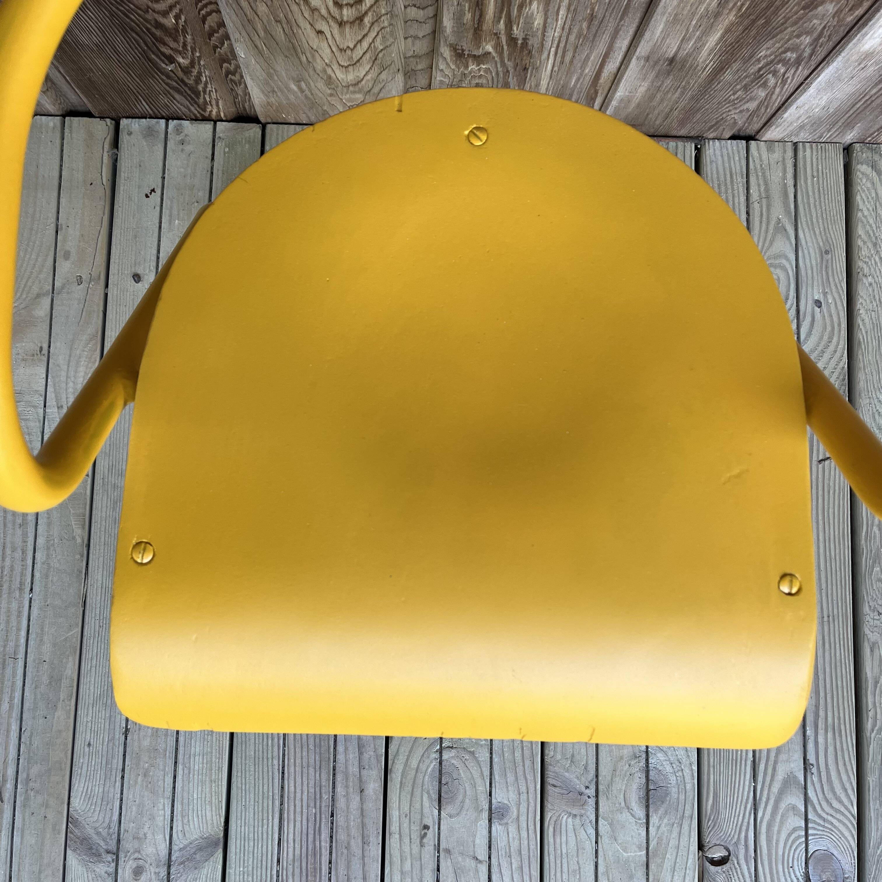 Jacques Hitier yellow children's chair