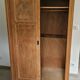 Wardrobe, Parisian sliding door vintage Art Deco wardrobe