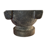 Ashtray, Lava stone mortar carved in the mass / 60s