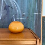 Vintage Murano glass ball vase