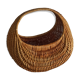 Wicker gondola basket