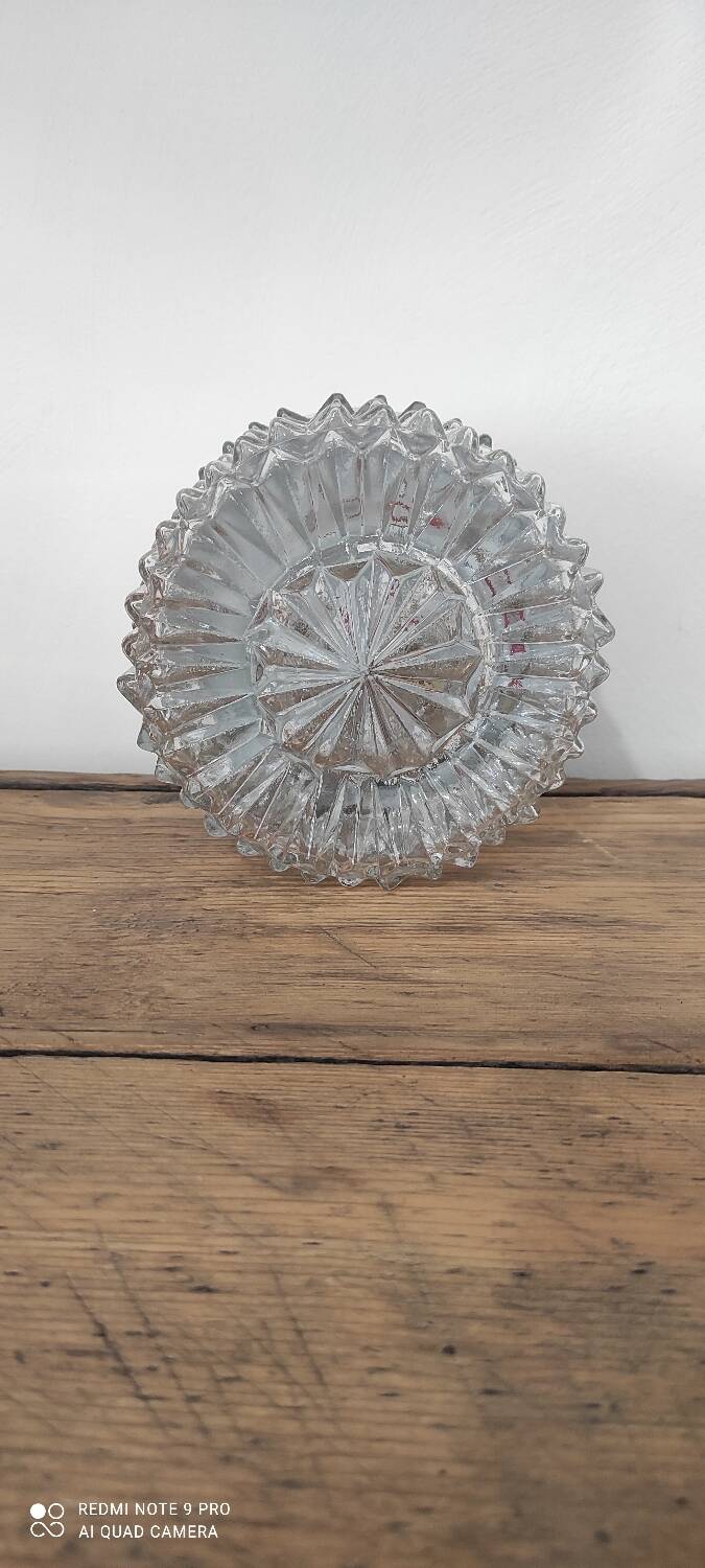 Vintage glass ceiling light