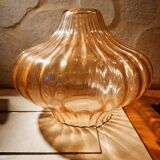 Amber glass suspension globe