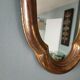 Miroir de style en bois dorè